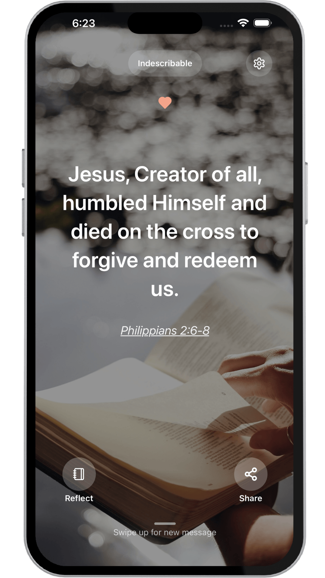 Word to Week app devotion preview